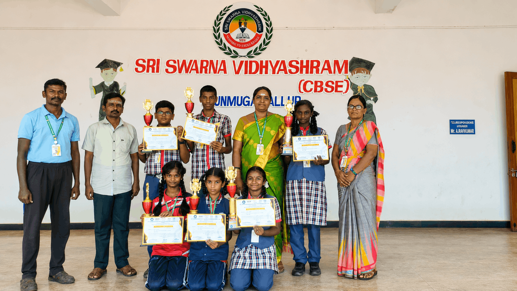 Student achievement ceremony